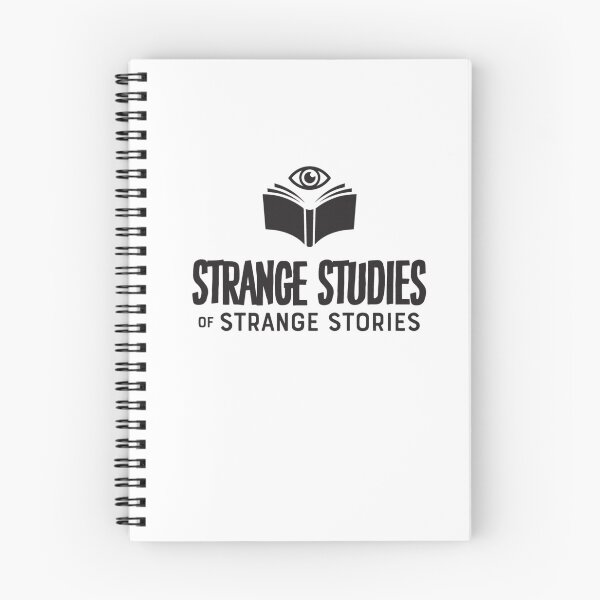 Item preview, Strange Studies of Strange Stories Logo and Title - Black designed and sold by WitchHouseMedia.