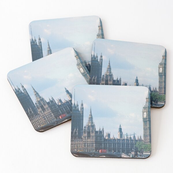 Item preview, 1950s - Westminster Bridge on River Thames, in front of the Palace of Westminster and Big Ben (Elizabeth Tower), London, United Kingdom designed and sold by thatwaslife.