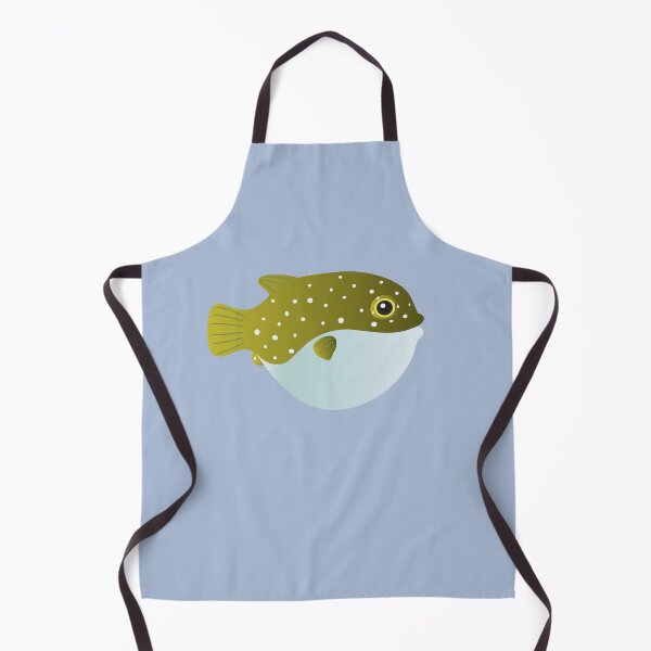Item preview, puffer fish blow fish cute pufferfish designed and sold by MiraNomegusta.