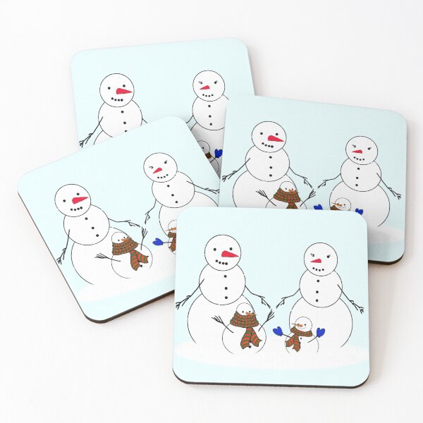 Item preview, Snowman Family designed and sold by Gravityx9.