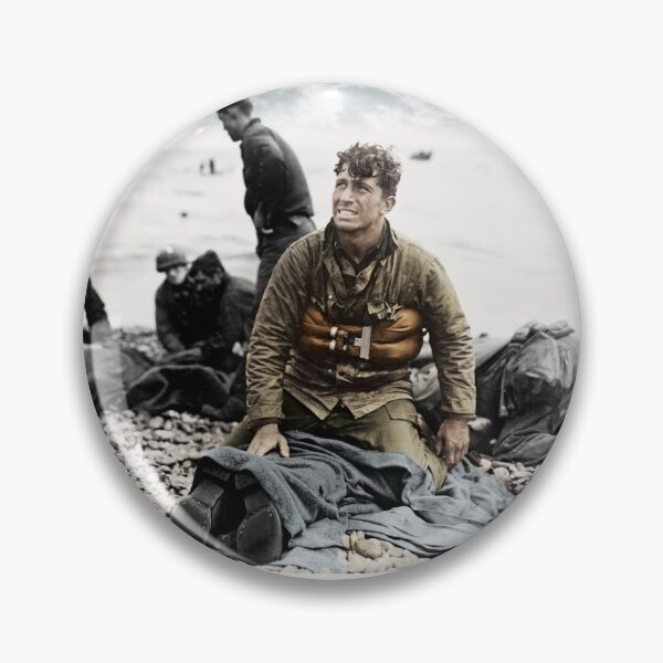 Item preview, D-Day Rescue, Omaha Beach, 1944 (colourised) designed and sold by Wesley de Mezieres.