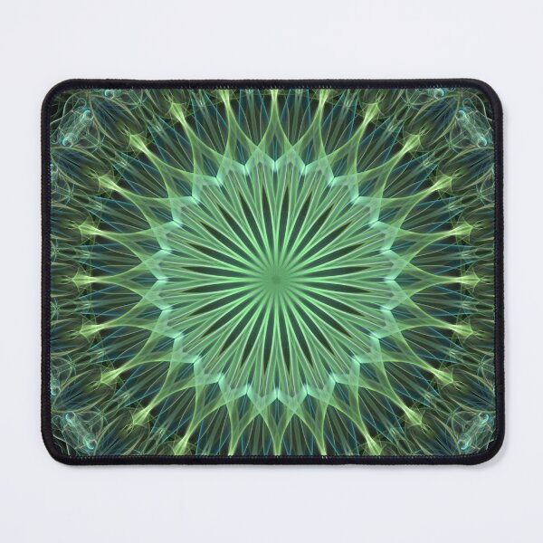Item preview, Bright and dark green mandala designed and sold by JBlaminsky.