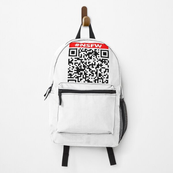 Item preview, #NSFW hashtag Rick roll Youtube video never gonna give you up QR code designed and sold by rednumberone.