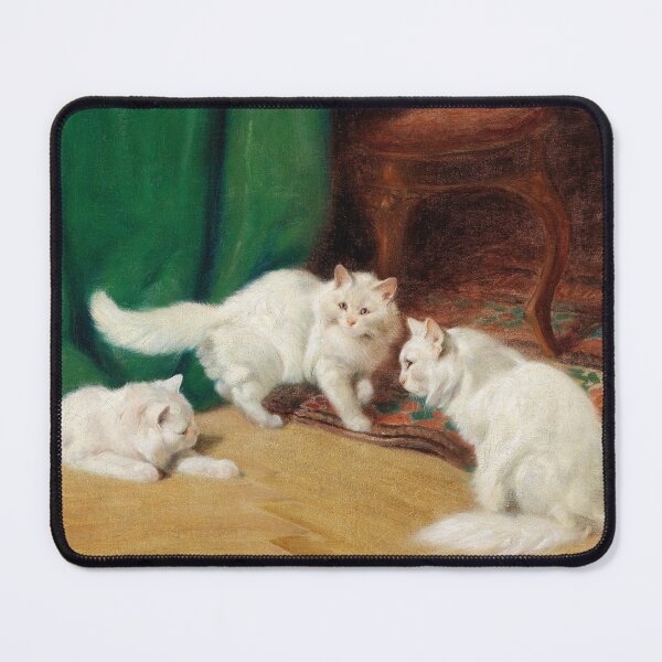 Item preview, Conversation Amongst Cats | Arthur Heyer | 1920 Animal Art designed and sold by CJET.