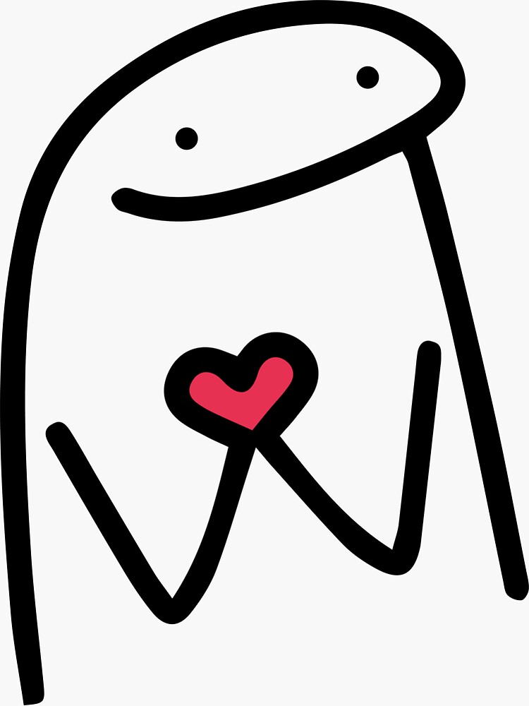 Flork in love meme Sticker for Sale by LatinoPower