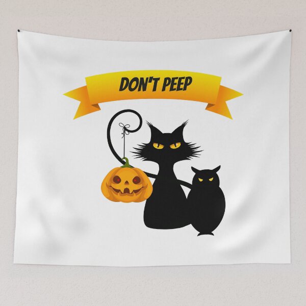 Item preview, Halloween, spooky, whitch, gothic , don'tpeep designed and sold by Lessonsprint.