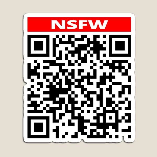 SCAN this Prank Rick roll  video never gonna give you up QR code  Sticker for Sale by rednumberone