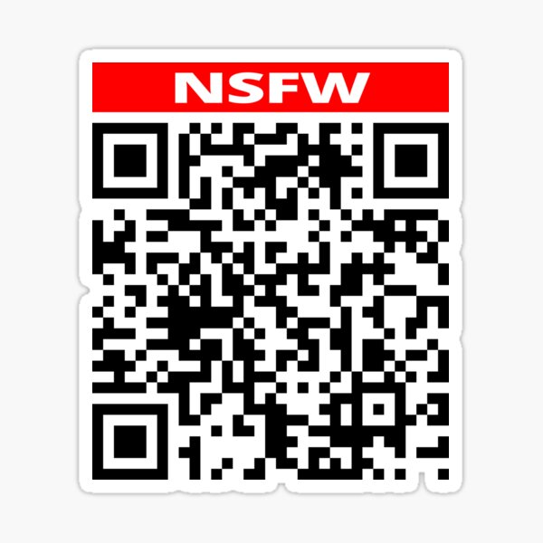 Rickroll Nudes QR code | Poster