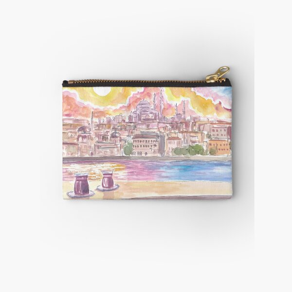 Item preview, Istanbul Turkey Amazing City View with Skyline and Tea designed and sold by artshop77.