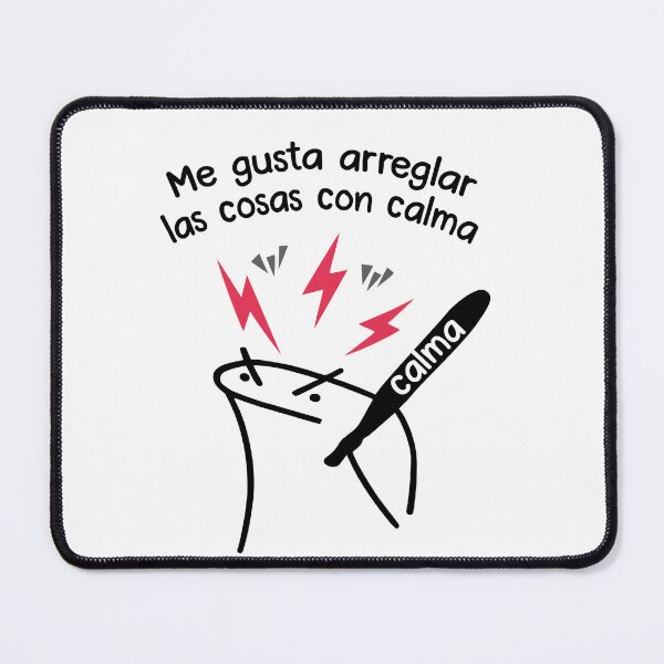 Item preview, Flork con calma meme designed and sold by LatinoPower.