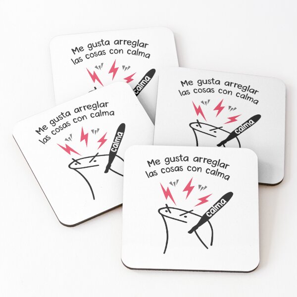 Item preview, Flork con calma meme designed and sold by LatinoPower.