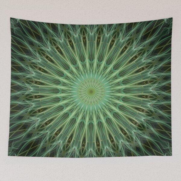 Item preview, Olive green mandala designed and sold by JBlaminsky.