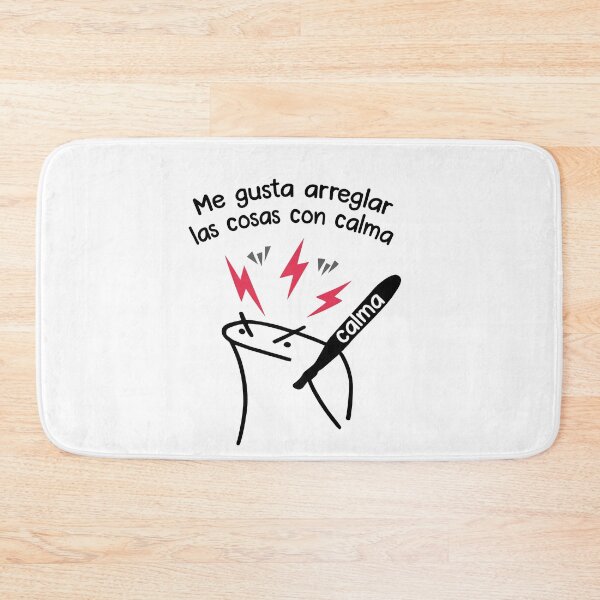 Item preview, Flork con calma meme designed and sold by LatinoPower.