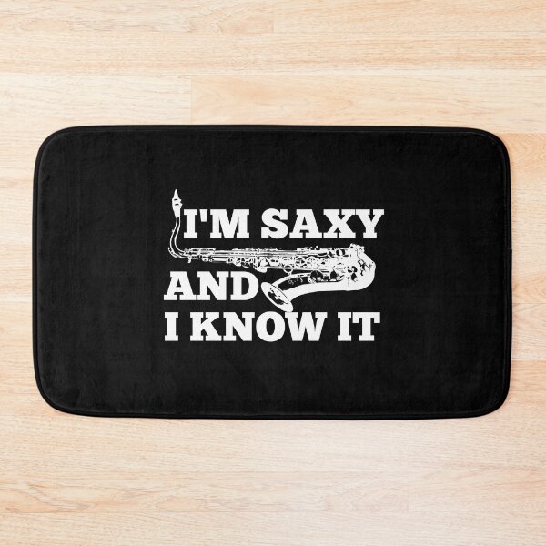 Item preview, I'M Saxy And I Know It For Saxophone Player And Orchestra Musicians As A Jazz Saxophonist designed and sold by Funwithmusic.