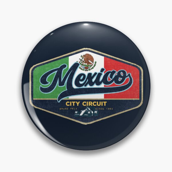Item preview, Mexico Grand Prix Badge designed and sold by Numero14.