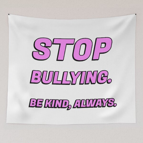 Item preview,  Anti Bullying Awareness -  Stop bullying. Be Kind, always.  designed and sold by Inspirationmotivation.