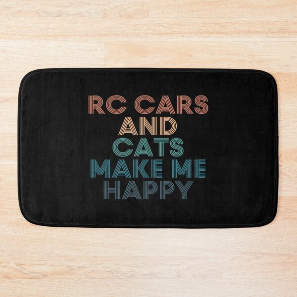Item preview, RC Cars And Cats Make Me Happy- Gift for RC Cars & Cats Fans designed and sold by kindxinn.