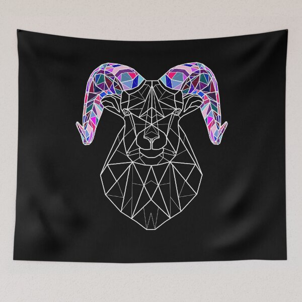 Item preview, Geometric Rainbow Ram designed and sold by dzdn.
