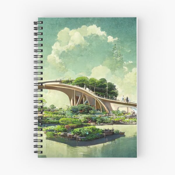 Item preview, Riverbank Bridge designed and sold by La-Paqui.