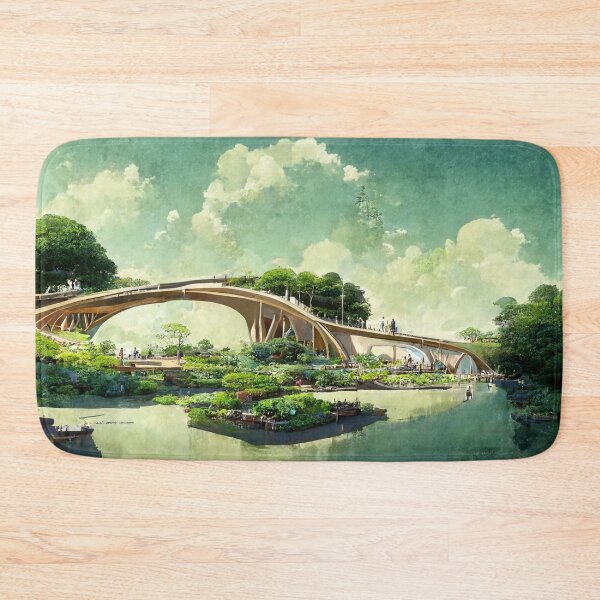 Item preview, Riverbank Bridge designed and sold by La-Paqui.