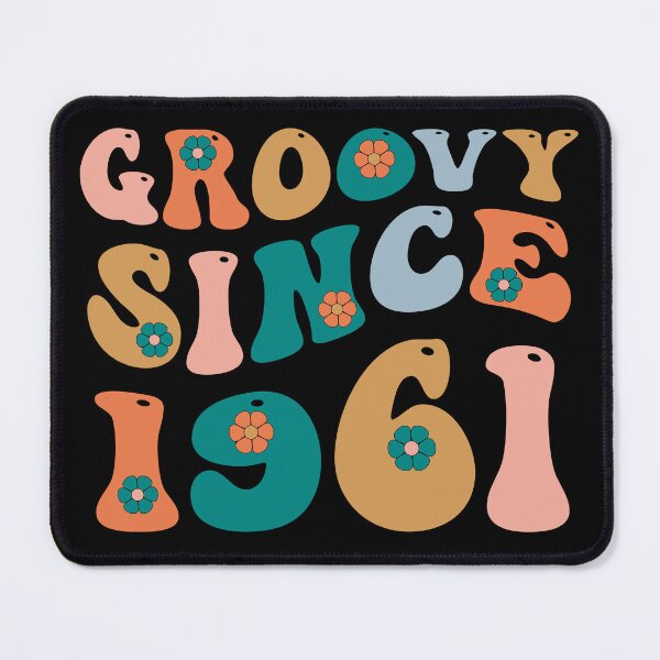 Item preview, Groovy Since 1961 | Made In 1961 | Retro 1961 Birthday | Retro Groovy designed and sold by AMINE  ★★★★★.