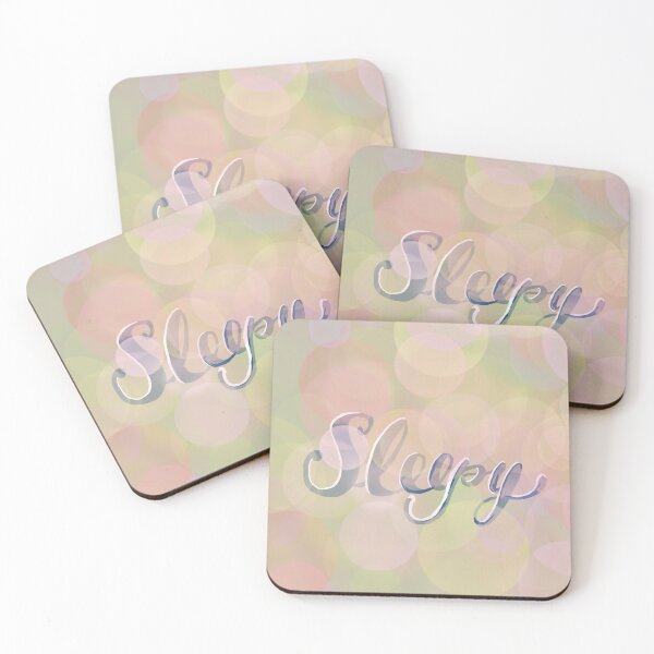 Item preview, Sleepy with babble background designed and sold by Antique-Gifts.