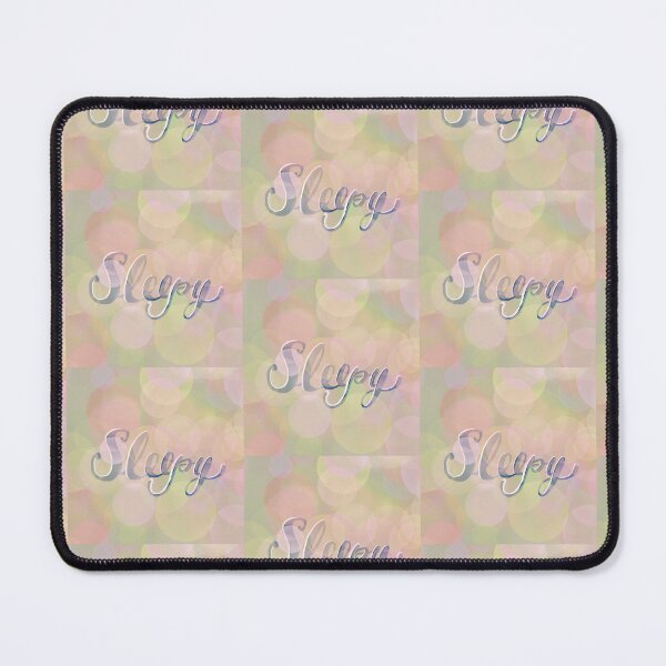 Item preview, Sleepy with babble background designed and sold by Antique-Gifts.