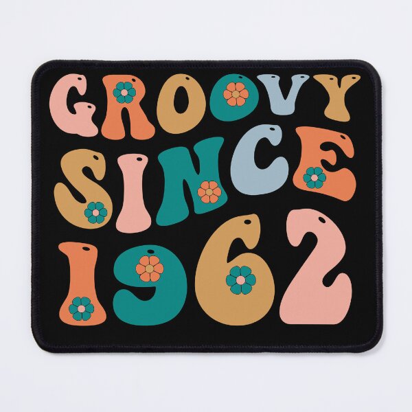 Item preview, Groovy Since 1962 | Made In 1962 | Retro 1962 Birthday | Retro Groovy designed and sold by AMINE ★★★★★.