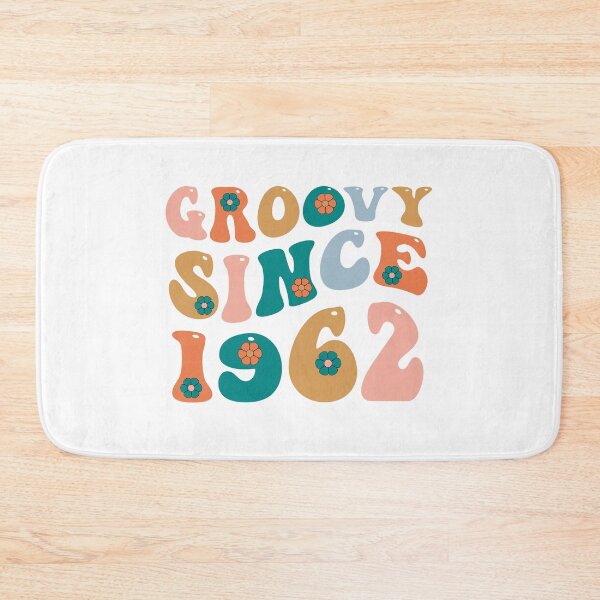 Item preview, Groovy Since 1962 | Made In 1962 | Retro 1962 Birthday | Retro Groovy designed and sold by AMINE  ★★★★★.
