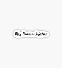 Mrs. Damian Salvatore Sticker