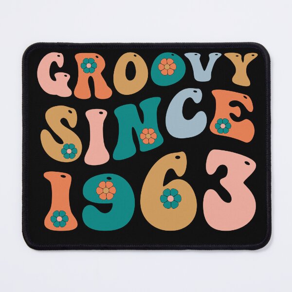 Item preview, Groovy Since 1963 | 61th Birthday | Retro Groovy Birthday designed and sold by AMINE ★★★★★.