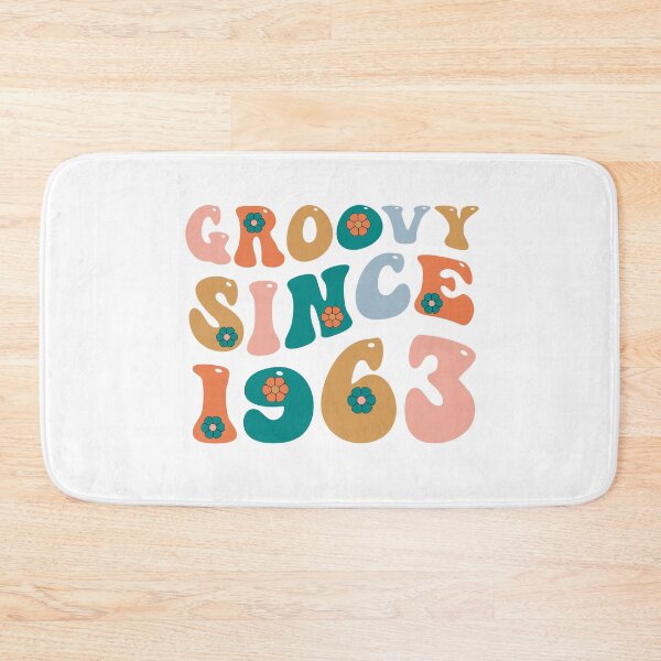 Item preview, Groovy Since 1963 | 61th Birthday | Retro Groovy Birthday designed and sold by AMINE  ★★★★★.