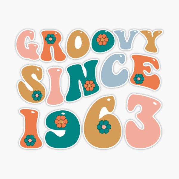 Vintage since 2011 12 Years Old - Groovy 12nd' Sticker