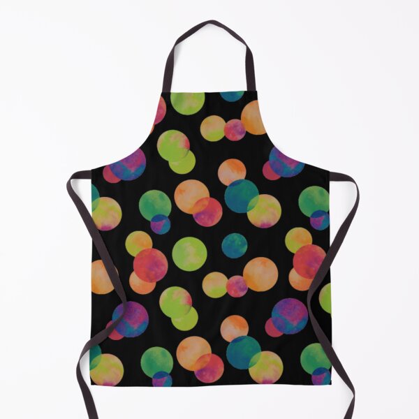 Item preview, polka dots watercolor multicolor pattern designed and sold by cutecrazytshirt.