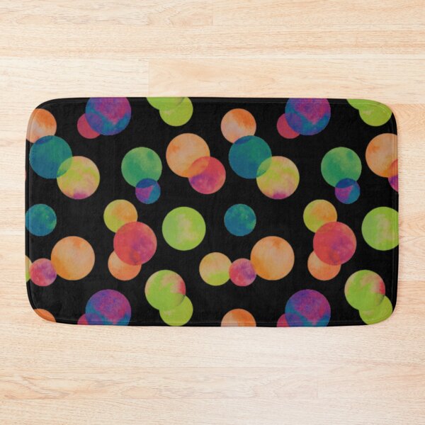 Item preview, polka dots watercolor multicolor pattern designed and sold by cutecrazytshirt.