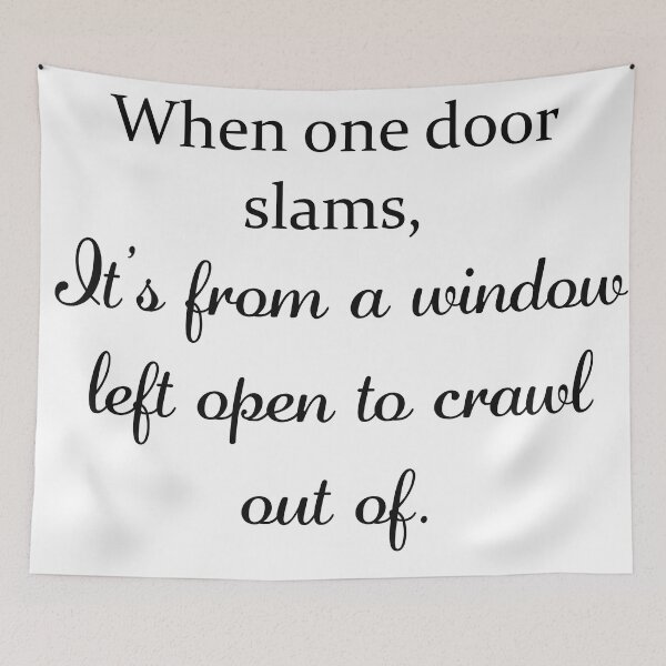 Item preview, When One Door designed and sold by Aundys.