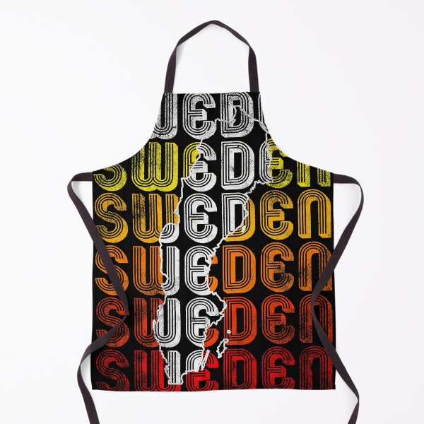 Item preview, Retro Sweden Map designed and sold by Mila1946.