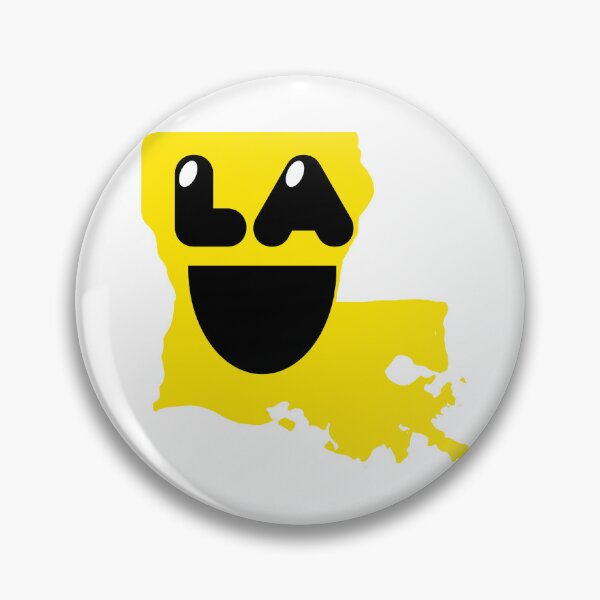 Item preview, Louisiana States of Happynes- Louisiana Smiling Face designed and sold by pelagio.