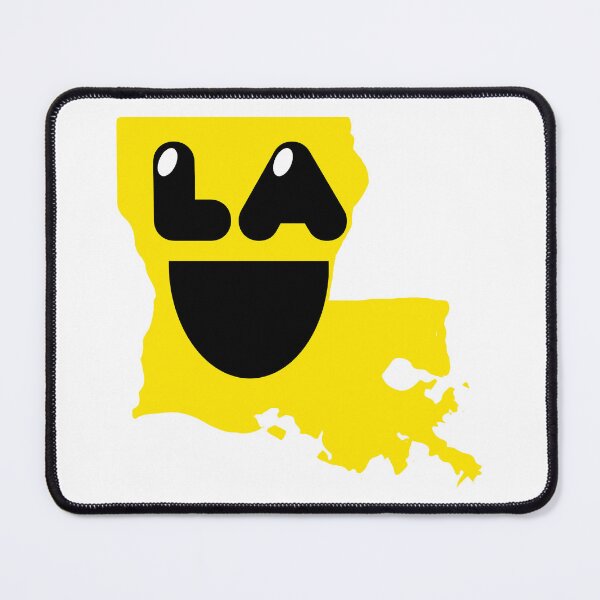Item preview, Louisiana States of Happynes- Louisiana Smiling Face designed and sold by pelagio.