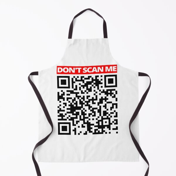 Item preview, Don’t Scan Me Rick roll Youtube video never gonna give you up QR code designed and sold by rednumberone.