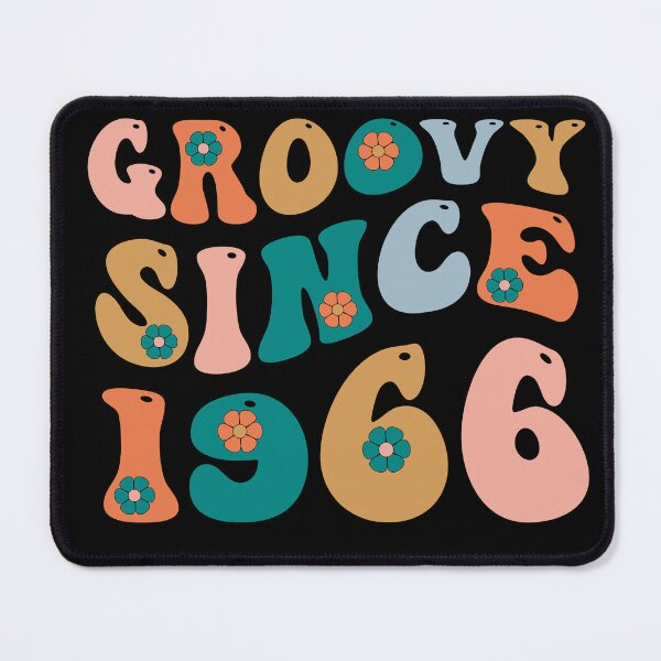 Item preview, Groovy Since 1966 | 56th Birthday | Retro Groovy Birthday designed and sold by AMINE ★★★★★.