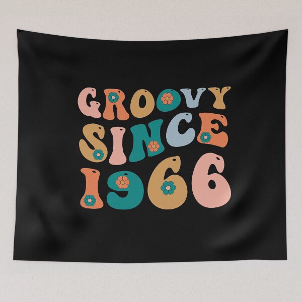 Item preview, Groovy Since 1966 | 56th Birthday | Retro Groovy Birthday designed and sold by AMINE  ★★★★★.