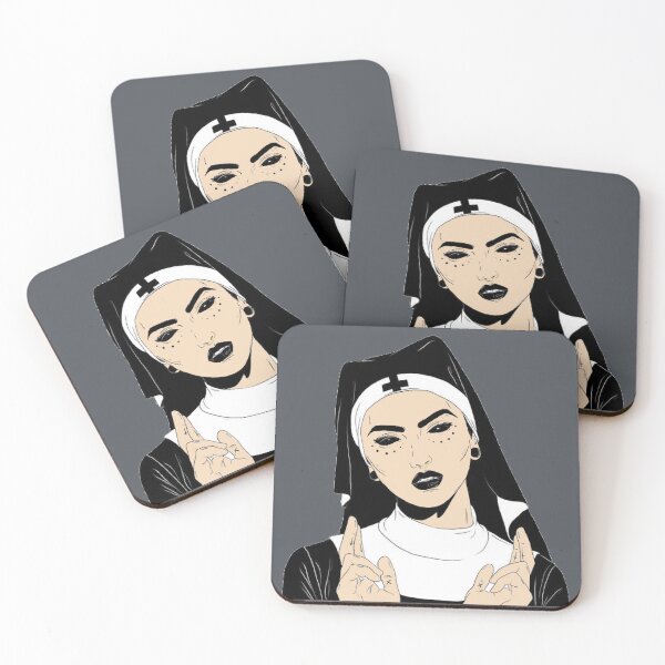 Item preview, Sassy nun | unholy nun | monastery nun designed and sold by Vibe Vault.