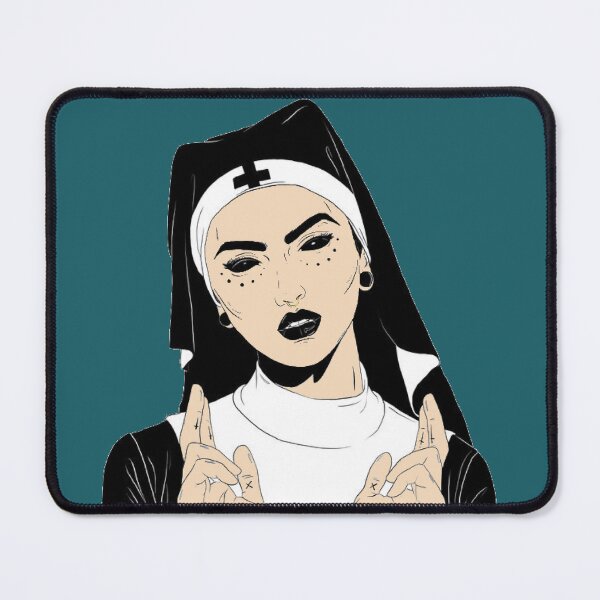 Item preview, Sassy nun | unholy nun | monastery nun designed and sold by Vibe Vault.
