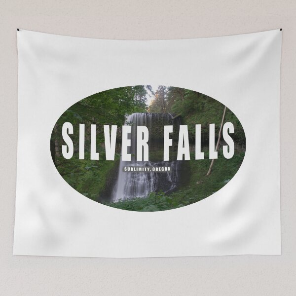 Item preview, Silver Falls State Park Sticker designed and sold by stermitkermit.