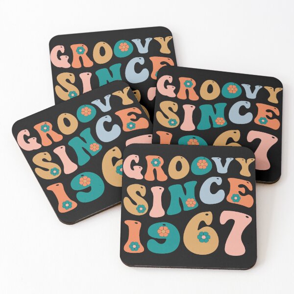 Item preview, Groovy Since 1967 | 57th Birthday | Retro Groovy Birthday designed and sold by AMINE  ★★★★★.