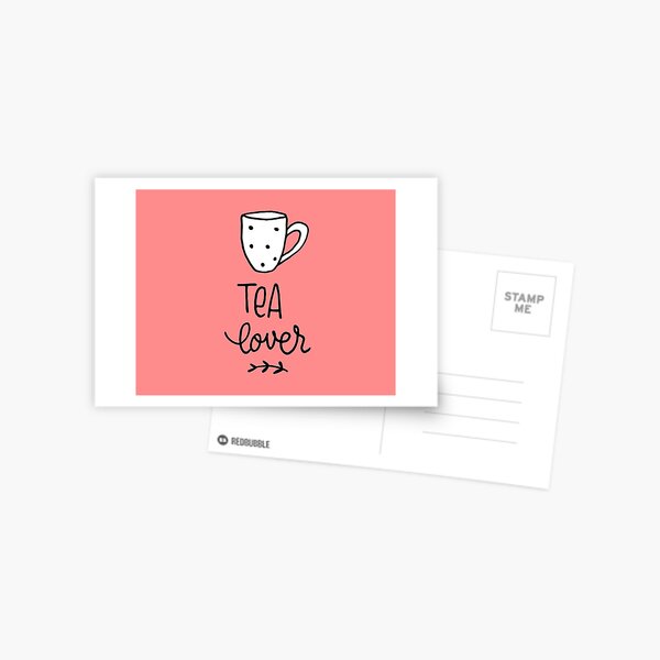 Tea Lover Postcard