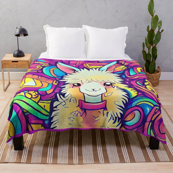 Item preview, Color kawaii llama designed and sold by GOLDENLIONPERU.