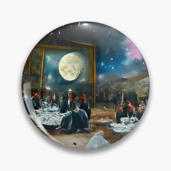 Item preview, Dinner party on the moon designed and sold by Annka47.