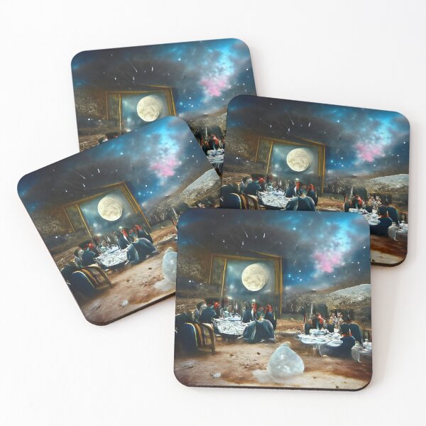 Item preview, Dinner party on the moon designed and sold by Annka47.